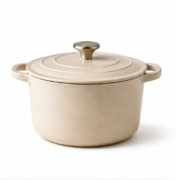 Non-Stick Cast Iron Dutch Oven with Lid