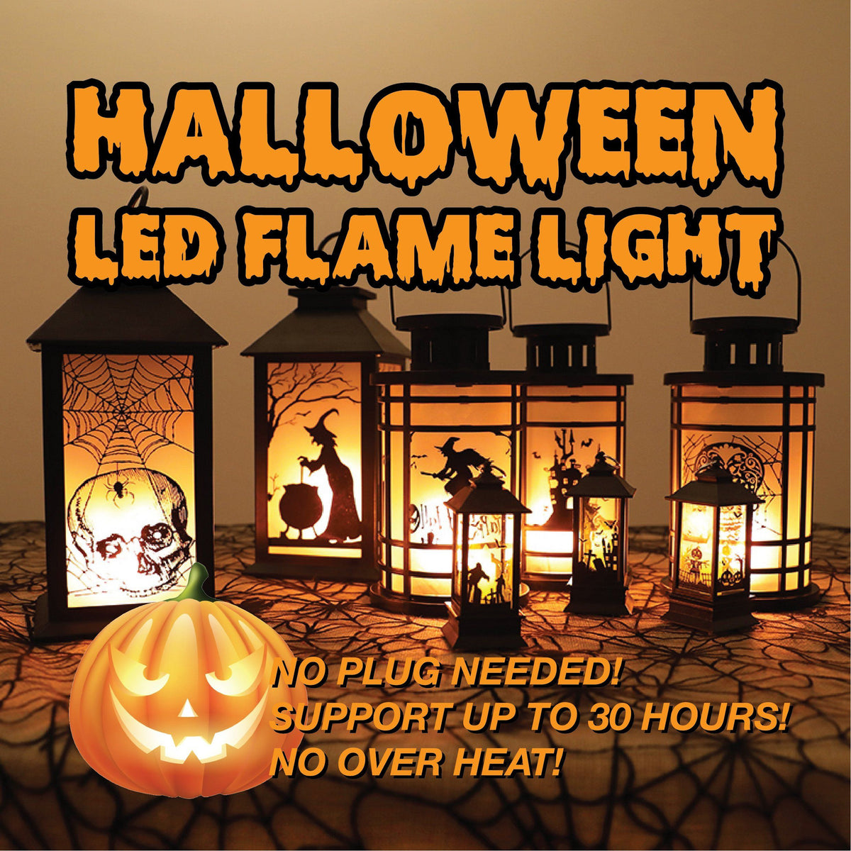 Halloween LED Flame Light