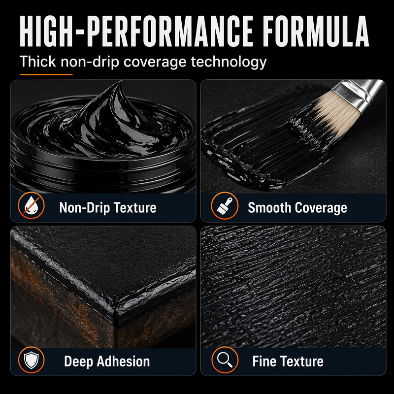 AEXZR® 🥳2026 HOT SALE🥳💞50K+ SOLD!🔧🏠 60% OFF! AEXZR® Metal Rust Protection Black Repair Paste – Restores rusty gates, railings & tools. Forms protective coating – no need to replace! 🛡️✨