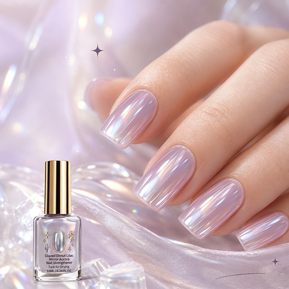 AEXZR® Lilac Glossy Mirror Nail Strengthener