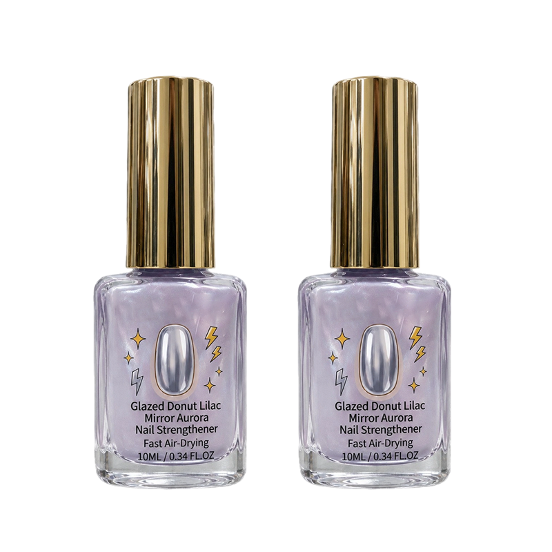 AEXZR® Lilac Glossy Mirror Nail Strengthener